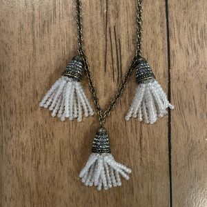 BaubleBar Phuket Tassel Strand Necklace